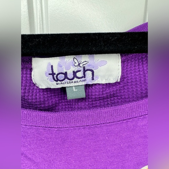 Touch by Alyssa Milano Purple Lakers Long Sleeve - Picture 5 of 7